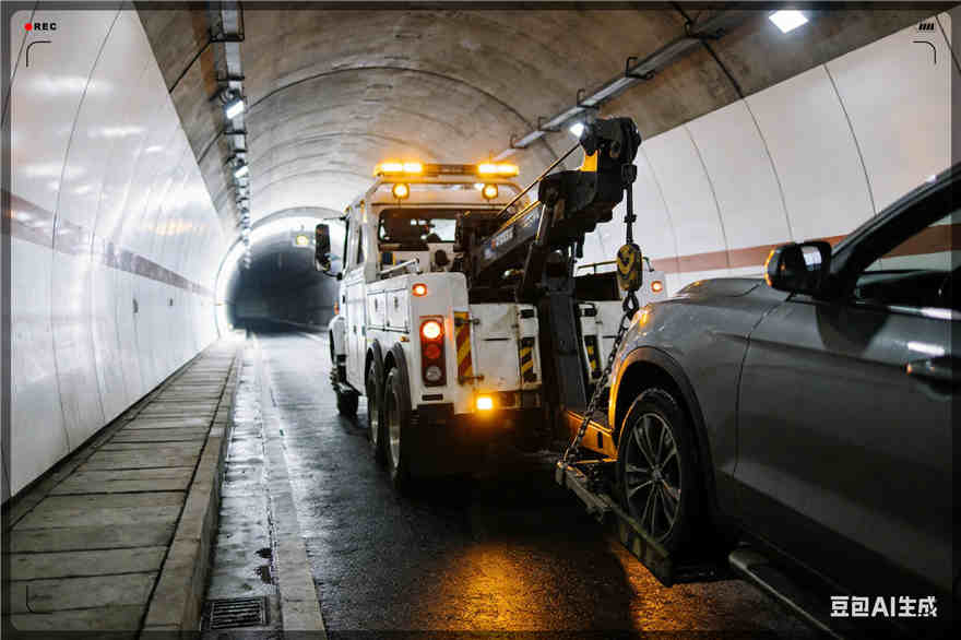 拉孜道路救援汽车换轮胎